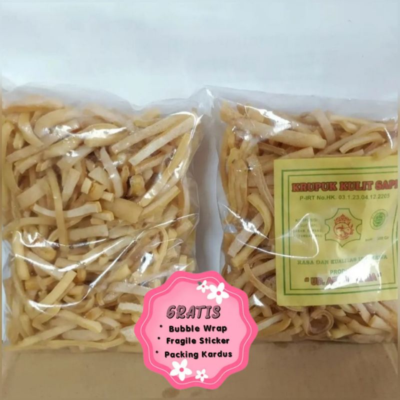 

Kerupuk rambak kulit cap raja sapi 250 gr mentah krecek super nomer 1 enak (bkn rambak sayur) 250 gram krupuk dorokdok krupuk kulit sapi mentah