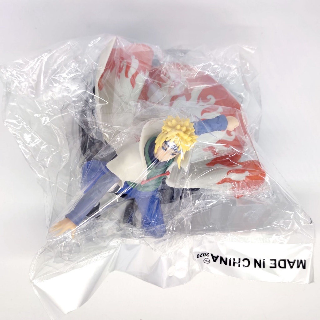 Action Figure Naruto Shippuden Namikaze Minato Bahan Pvc Ukuran 15cm Untuk Koleksi