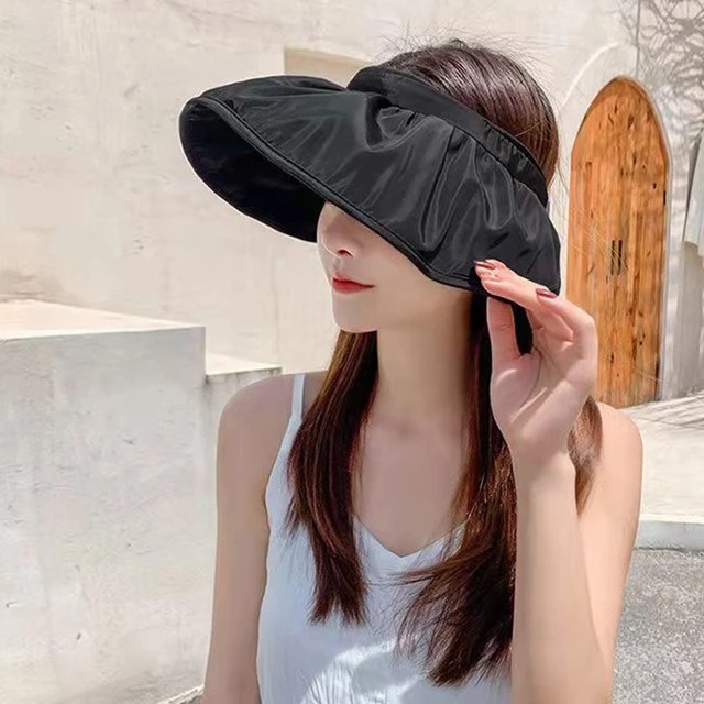 Topi Pantai Wanita Korea Fashion Kekinian Golf Cap Cewek Terbaru H1