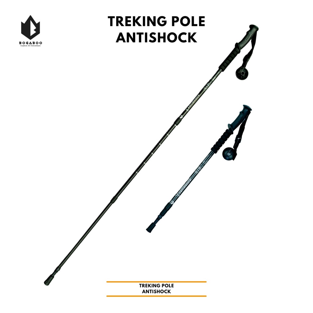 Tongkat Trekking Pole 135 CM  - Tongkat Pendaki - Tongkat Gunung