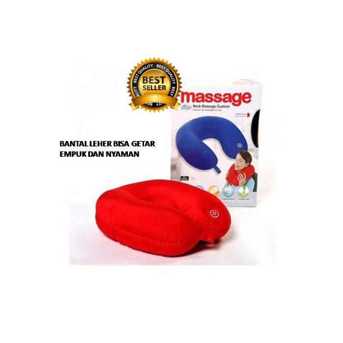 Bantal Leher Pijat Elektrik Bantal Relaksasi Alat Pijat Leher Elektrik