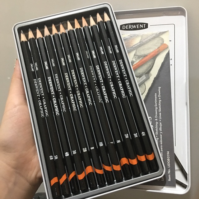 

derwent 12 graphic medium / pensil grafis
