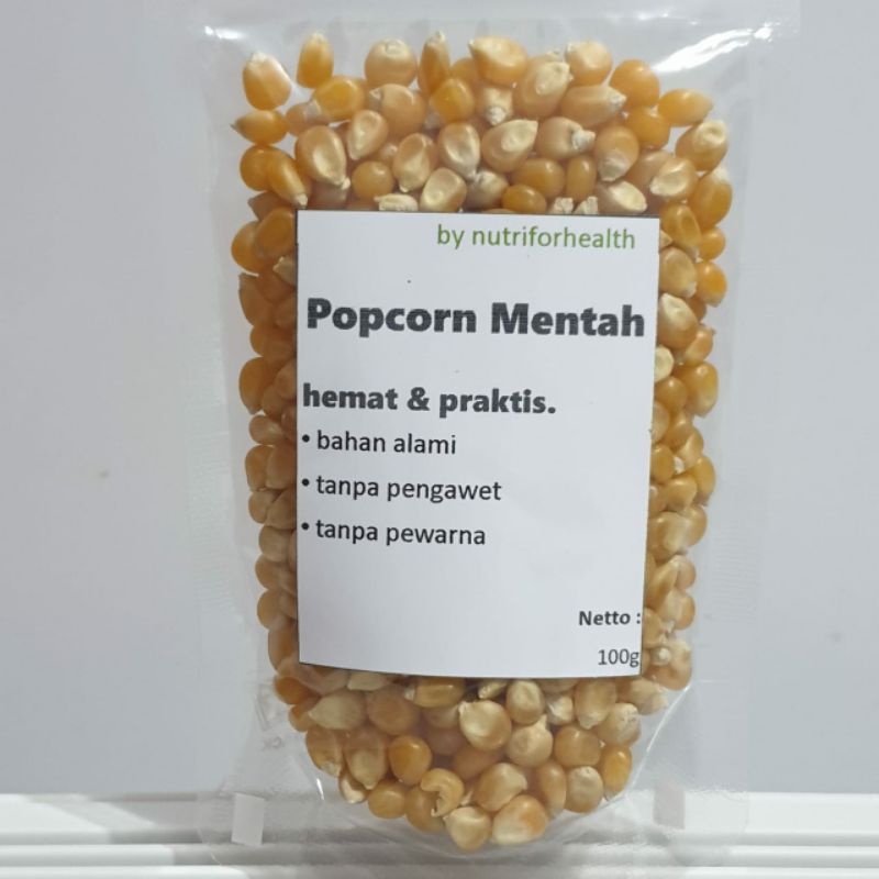 (100gr) JAGUNG POPCORN MENTAH KUALITAS PREMIUM