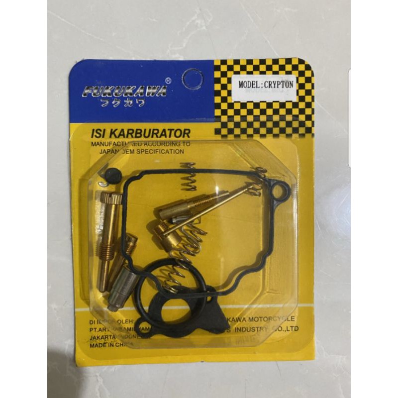 REPAIR KIT CARBURATOR/ ISI CARBURATOR CRYPTON