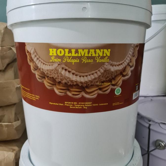 

1 EMBER Hollmann Buttercream 8kg pail / hollman original vanilla