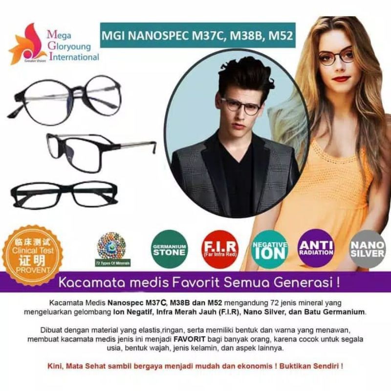 kaca mata mGI IonSpec Medis kesehatan