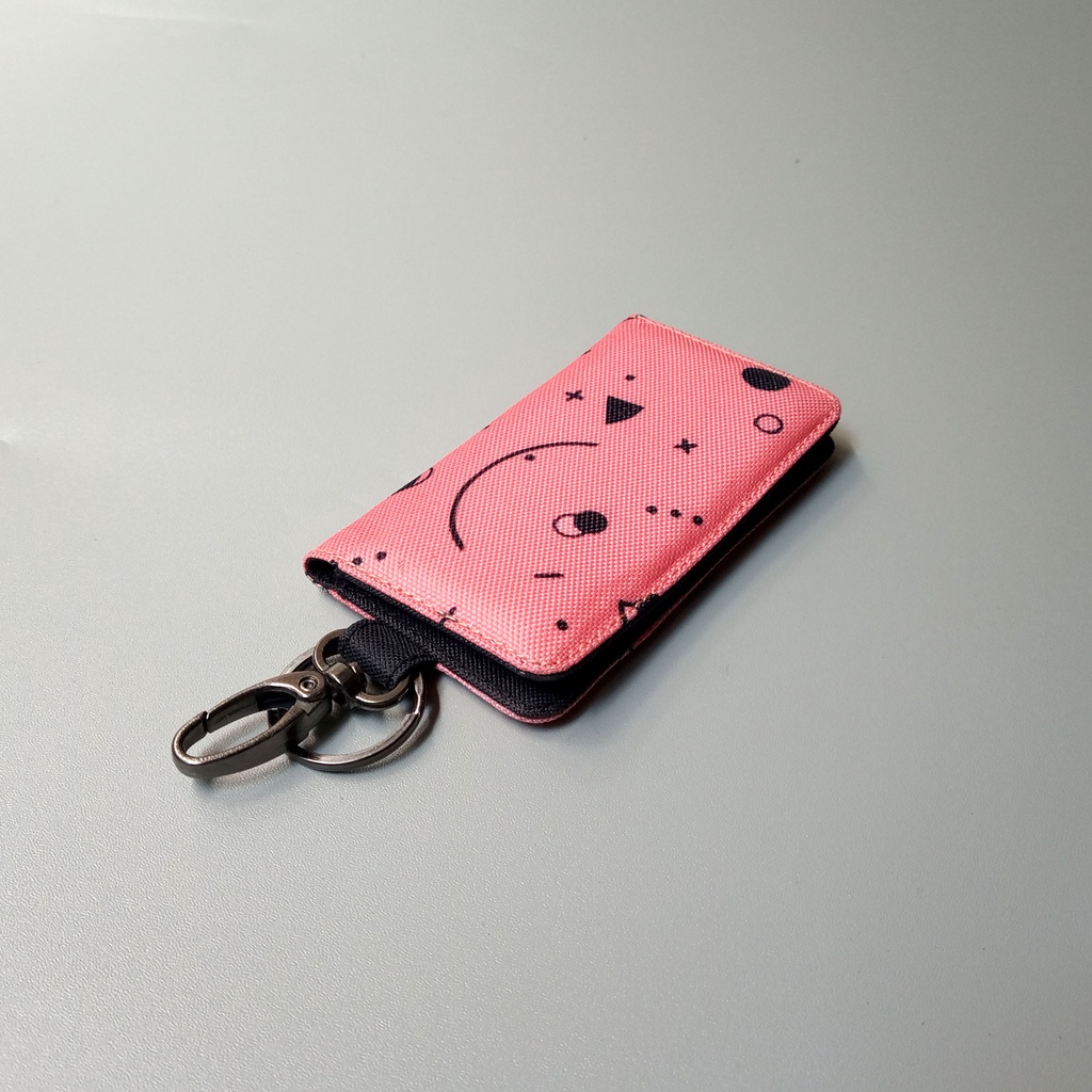 GAntungan Kunci Stnk Mobil Dompet Stnk Motor Pink