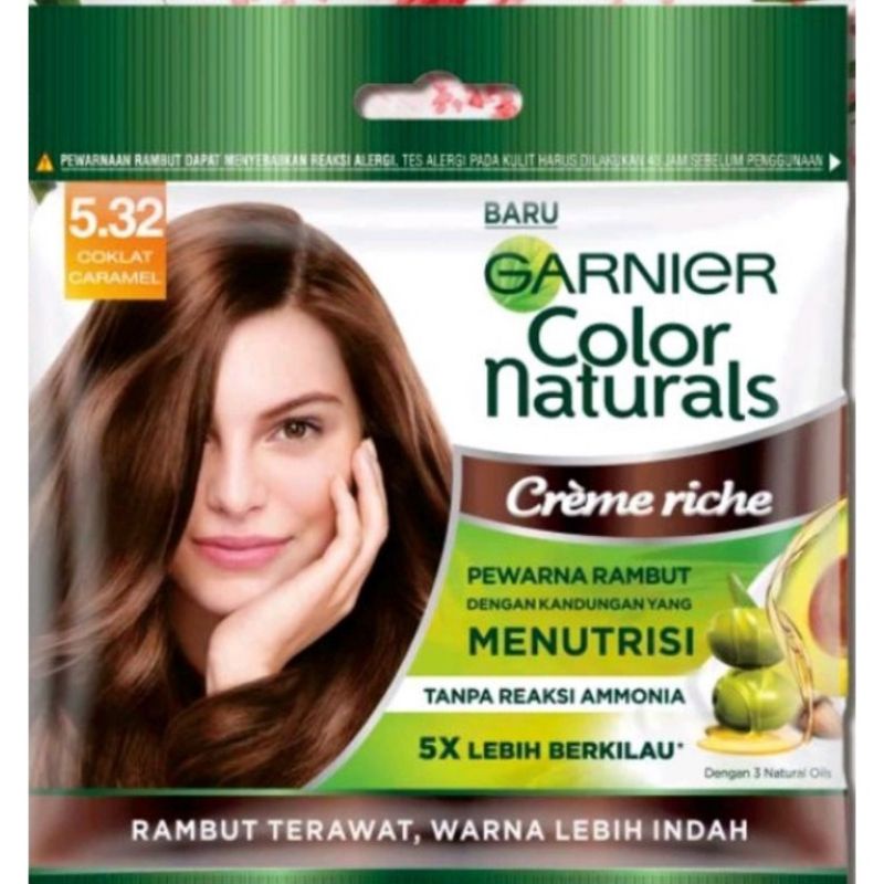 GARNIER Color Naturals|Garnier Cat Rambut|Pewarna Garnier Original 100%