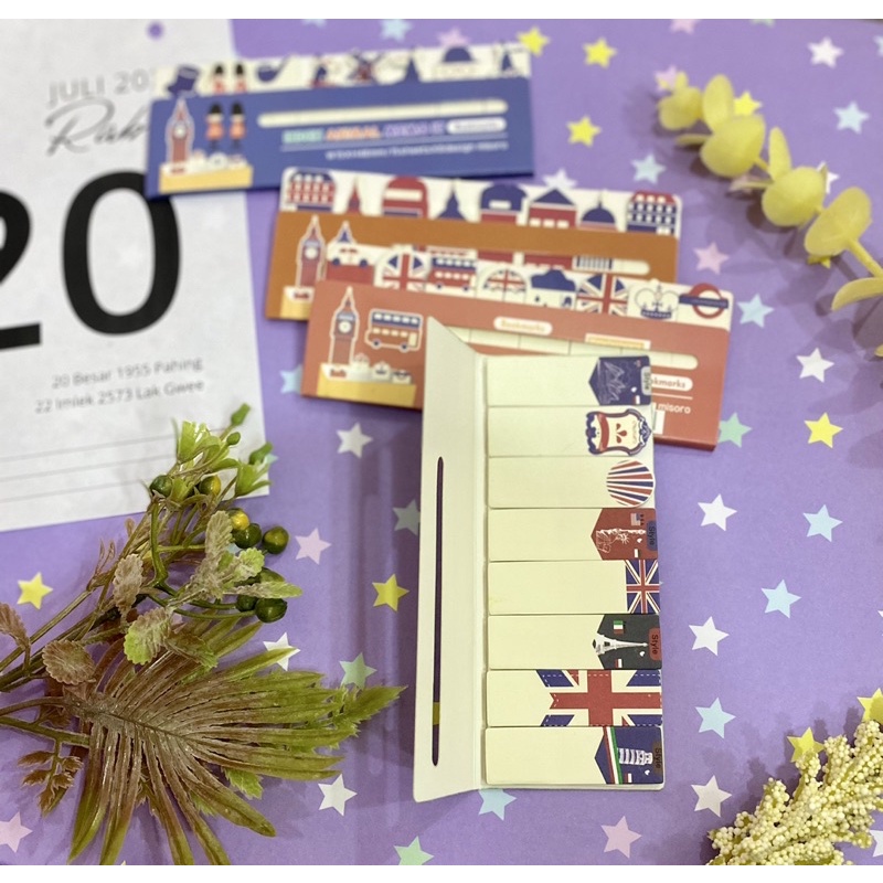 

MEMO IT | PEMBATAS KERTAS | BOOKMARKS CLASSIC 120 LEMBAR