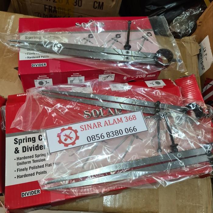 

Spring Calipers Jangka Divider 8" Jangka Tusuk Lancip 8