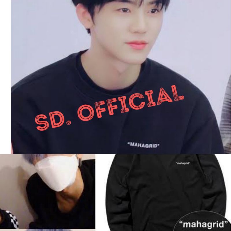 Sweater Basic NCT JAEMIN   M. A. H. A. G. R. I. D LOGO