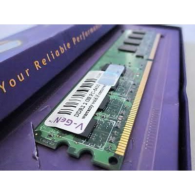MEMORY VGEN DDR2 2GB PC 5300 ATAU 6400