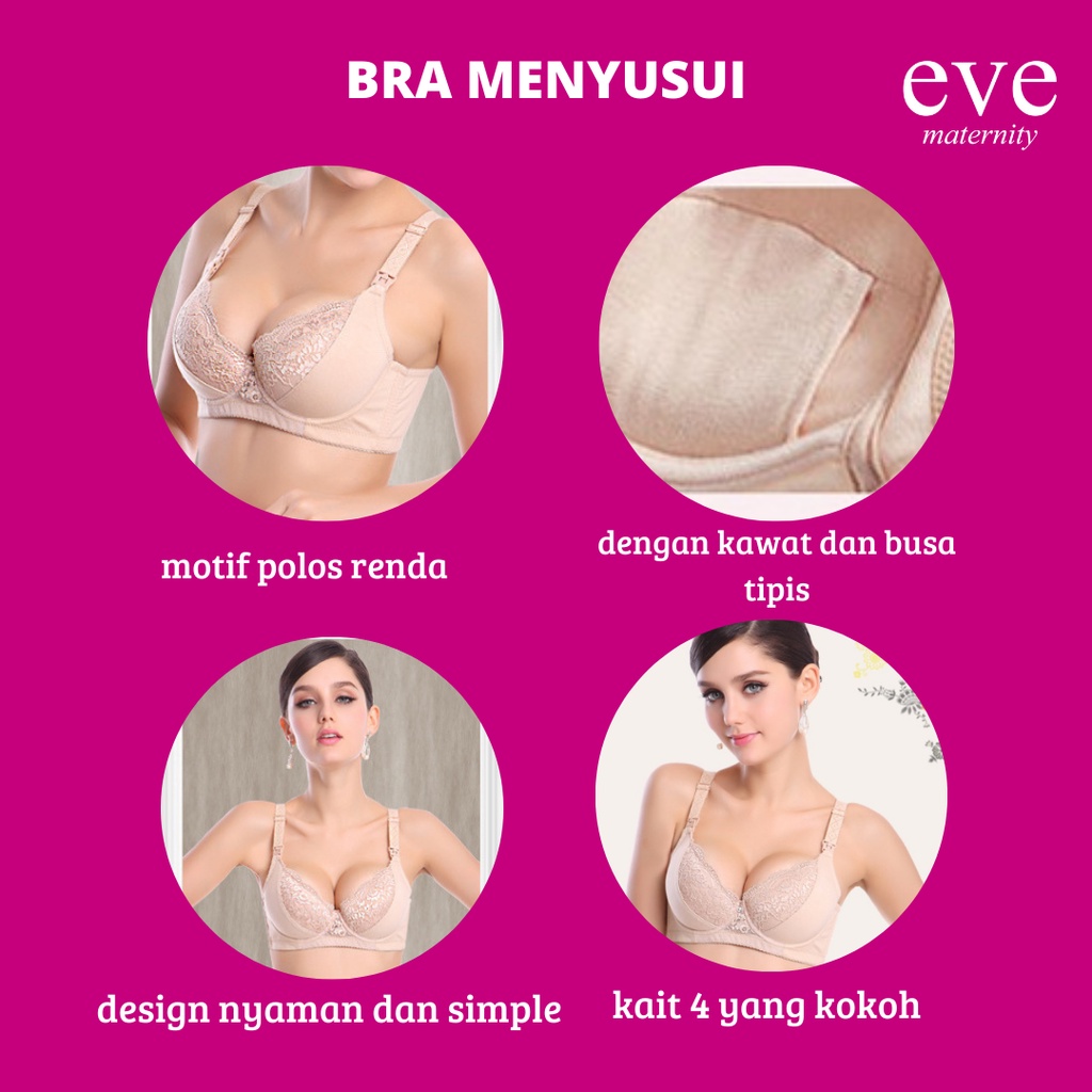 Eve Maternity Bra Menyusui Kawat BH170-1