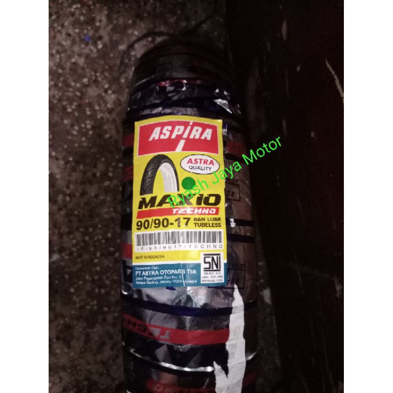 Ban depan/belakang Tubeless Maxio 90/90-17 For Supra x 125/Vixion/Jupiter MX/Z1/Vega ZR/R-15/Vega R/