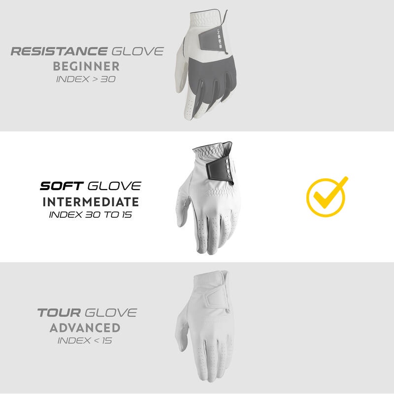 INESIS Sarung Tangan Golf Pria Tangan Kanan Intermediate