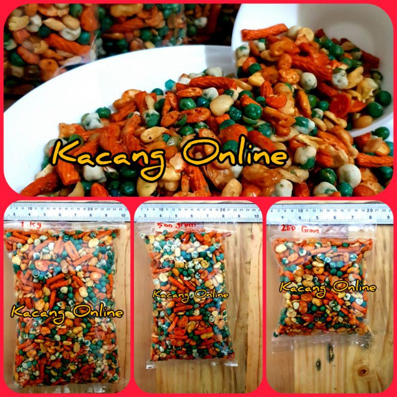 

Kacang Mixx Kemasan Ekonomis 250 Gram