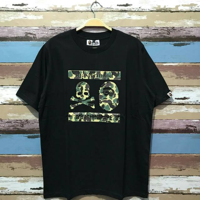 KAOS TSHIRT - BAPE MASTERMIND CAMO HIGH PREMIUM