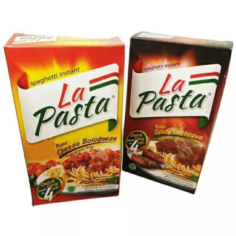 la pasta reguler rasa cheese bolognese & spicy barbeque