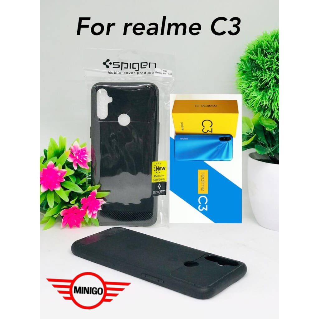 SOFT CASE SLIM ARMOUR REALME C3 TPU CASE ORIGINAL