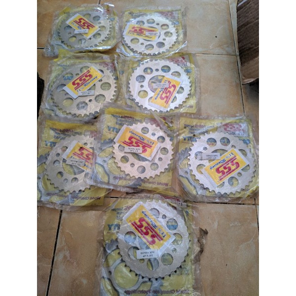 GIR GEAR BELAKANG SSS TIPIS 415 HONDA KPH SUPRA X 125, KHARISMA DLL. UKURAN 33,34,35,36,37,38,39,40.