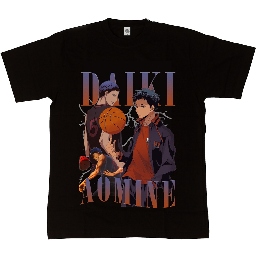 Animood - Tshirt Daiki Aomine Kuroko No Basketball Homage Series