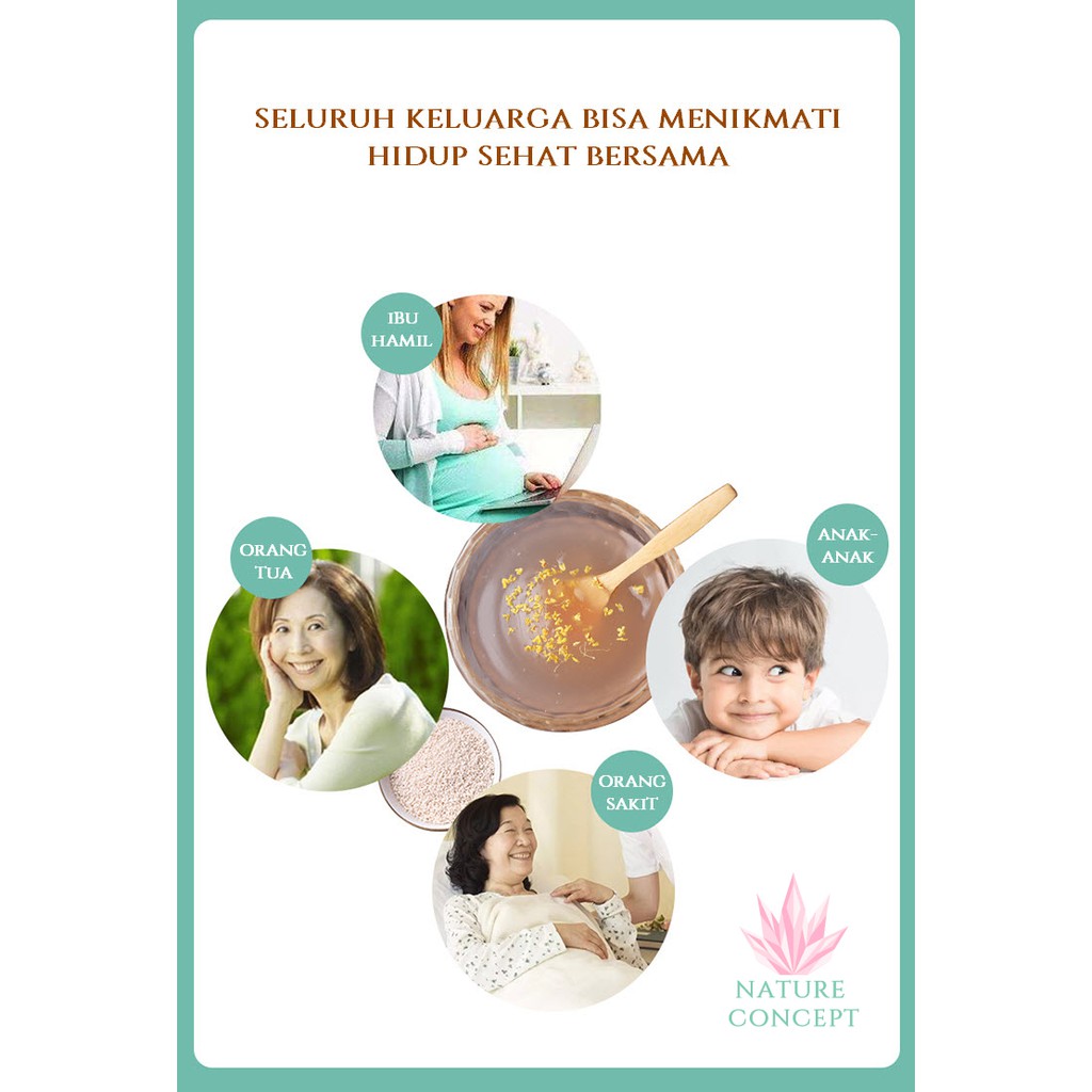 Lotus Root Powder Bubuk akar teratai Sarapan Diet Sehat SACHET