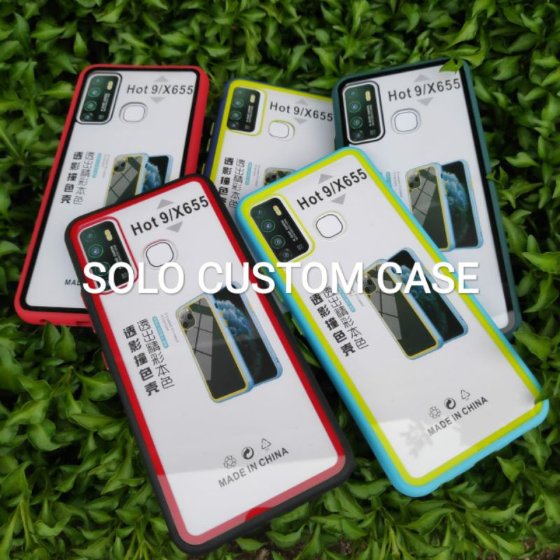 Soft Case Cover Rainbow Infinix Hot 9 X655 6,6in