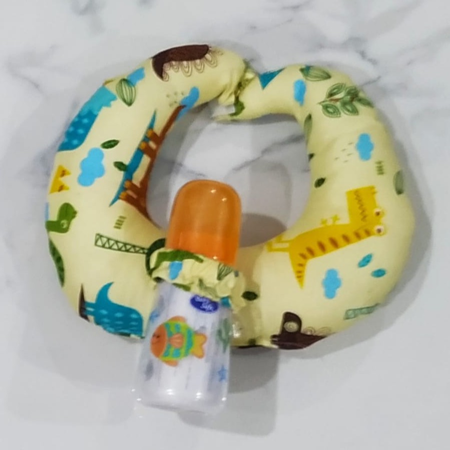 Bantal Dot Bayi BB-96 /Bantal Botol Bayi / Bantal Bayi / Bantal Penyangga Botol Susu /Bantal Menyusu i/  Bantal Penya