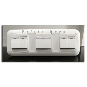 Distributor Saklar Ganda + Saklar Tunggal + Saklar Ganda Panasonic Wide Series Promo