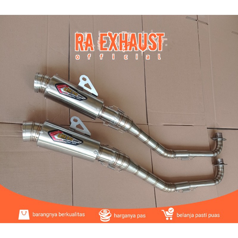 Knalpot Creampie Underbond / Knalpot Jupiter z / Jupiter z1 / Jupiter Mx /Jupiter z racing