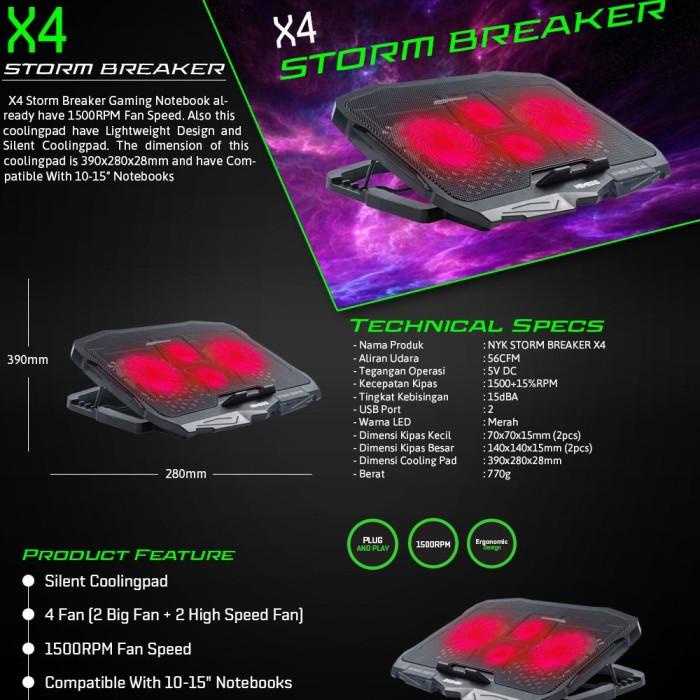NYK NEMESIS X4 STORM BREAKER COOLINGPAD