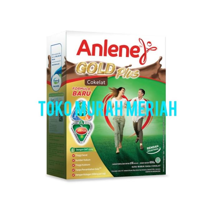 

[COD] ANLENE SUSU BUBUK GOLD COKELAT BOX 650G [COD]