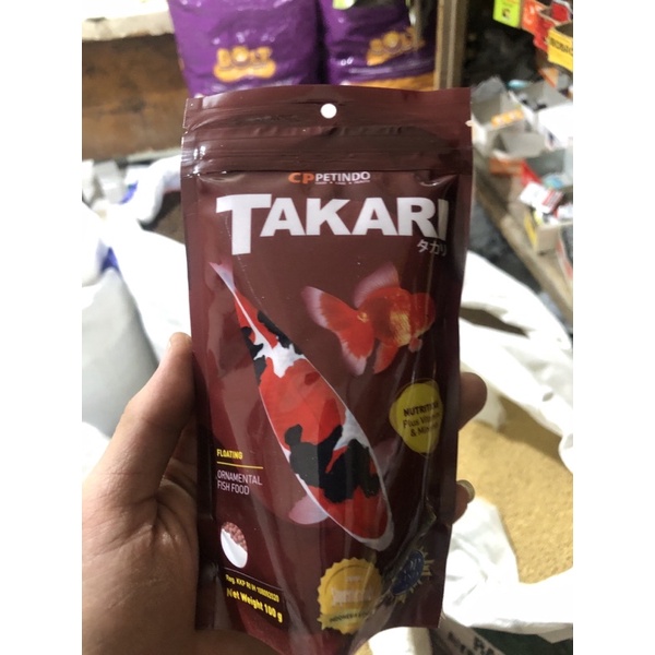 TAKARI makanan ikan