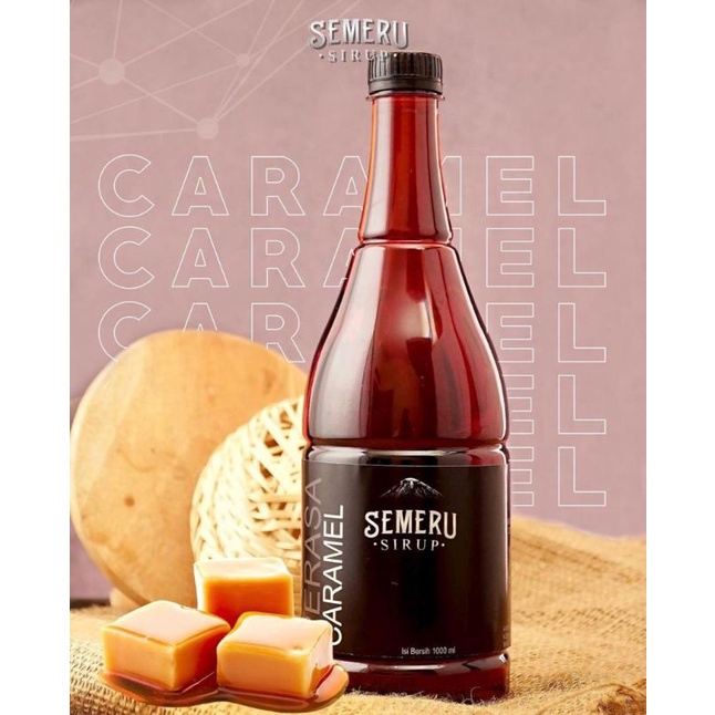 

Sirup perasa caramel 1000 ml SEMERU