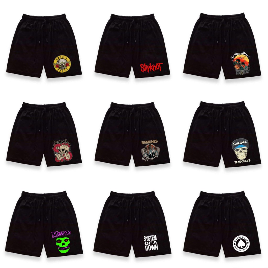 BEST SELLER BOXER PRIA HITAM  I CELANAPENDEK WORLB BAND I  CELANA KOLOR PANTAI KATUN COMBED M L XL