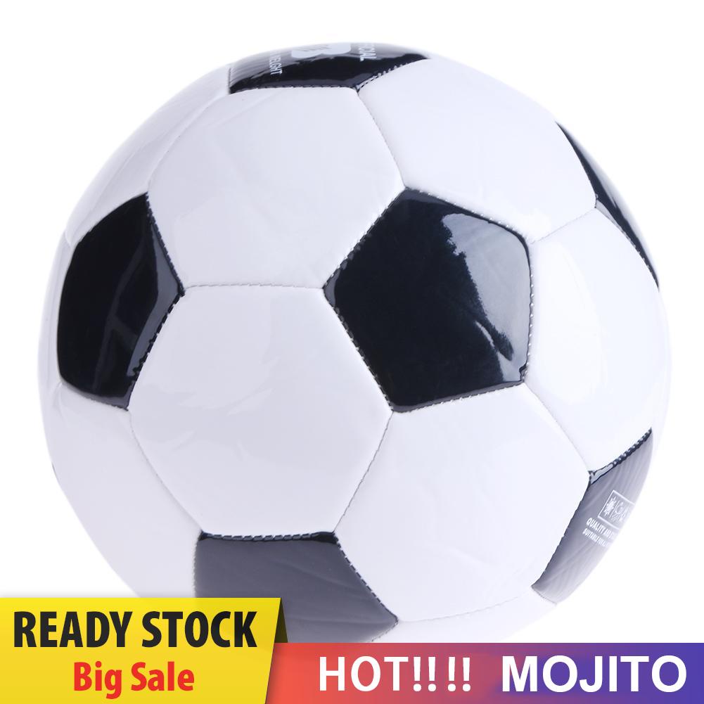 MOJITO Soft Classic NO.3 Black White Standard Size Soccer Ball Training Football