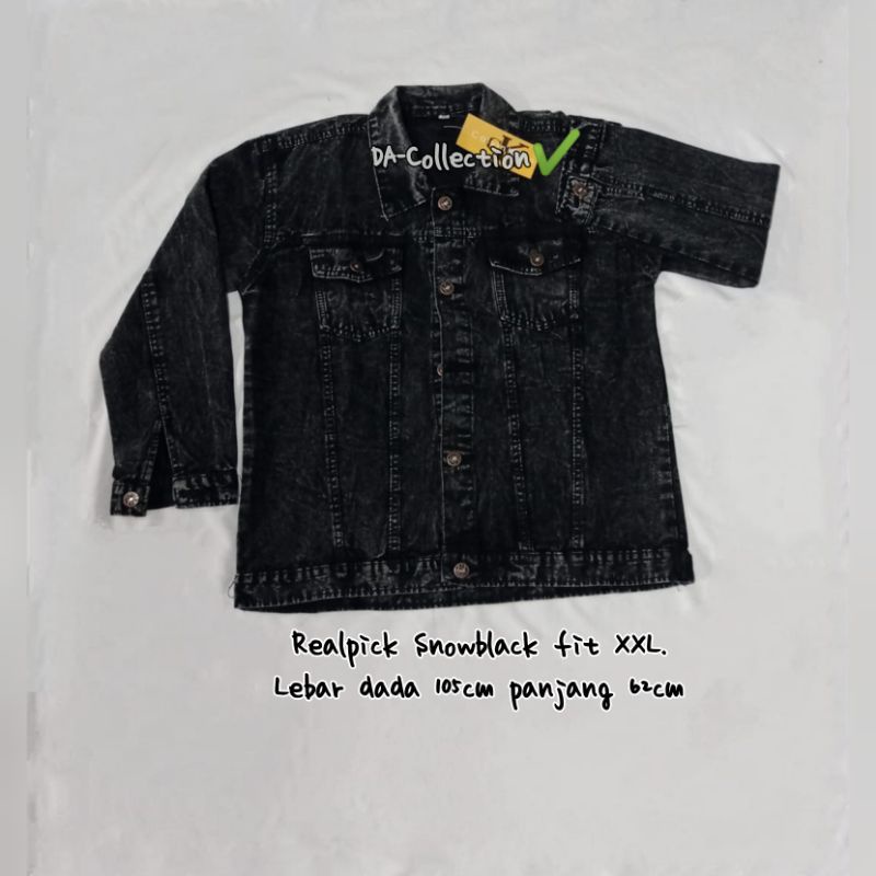 JAKET JEANS WANITA CROPTY-JAKET JEANS SNOW-JAKET JEANS CEWEK(jaket jeanswash)-7