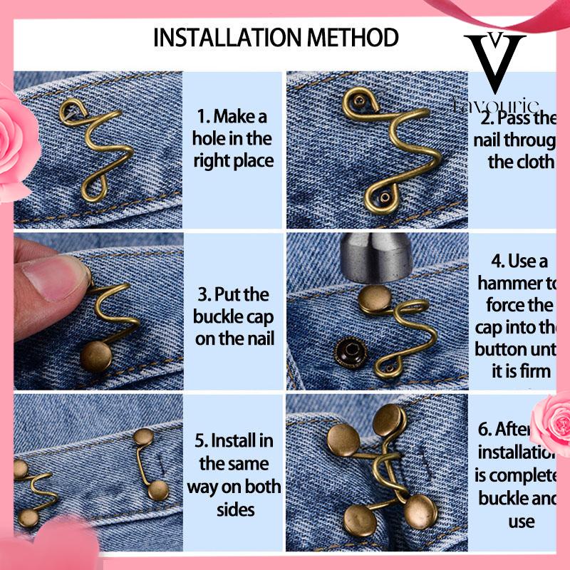 [COD]1 pcs Gadis logam pinggang jins sabuk gesper-FA