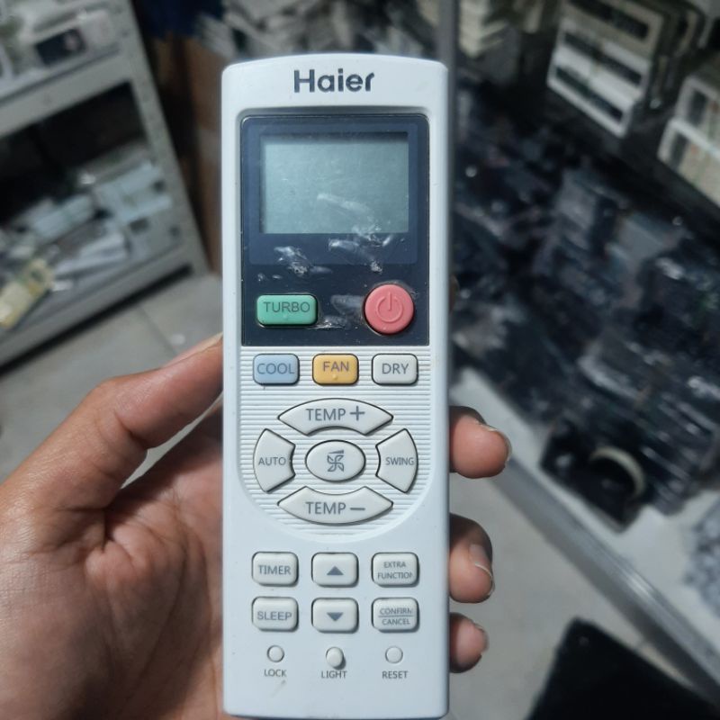 REMOTE REMOT AC HAIER ORIGINAL ASLI