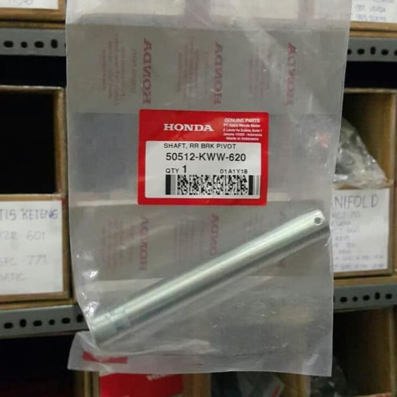 SHAFT RR BRAKE PIVOT REVO 50512KWW620
