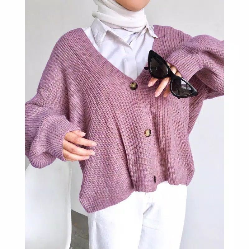 CROP RAJUT BALON / ATASAN BALON MURAH
