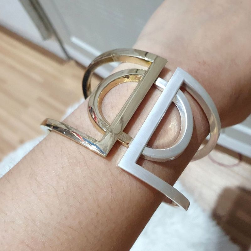 Gelang Bangle plat Premium Quality tidak mudah luntur Bracelet fashion import 03