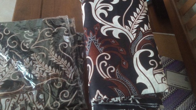 Batik Couple Keluarga Sania Ruffle Ori Ndoro Jowi