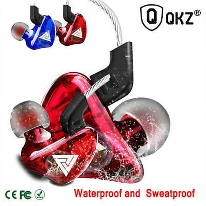 [Dikirim dari Jakarta] QKZ CK5 With Mic Quality Knowledge Zenith HiFi Pro In Ear Monitor