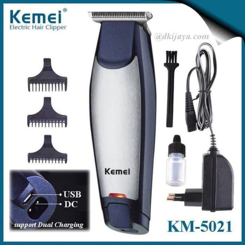 Alat Cukur Rambut Hair Clipper KEMEI KM-5021 Alat Mesin Cukur Rambut