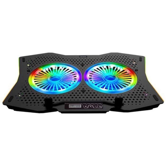 Cooling Pad NYK X6 Thunderstorm Gaming Laptop 2 Fan NYK X-6 X 6