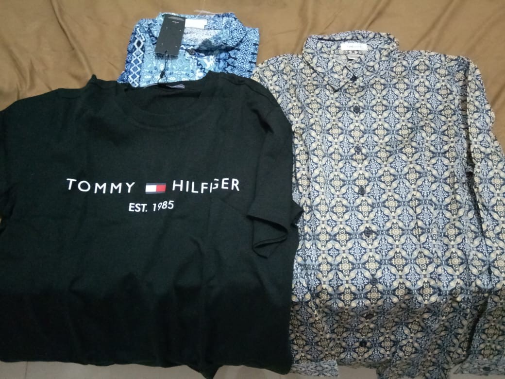 Atasan Kemeja Wanita Motif Batik (vh02 Ethnic Shirt)