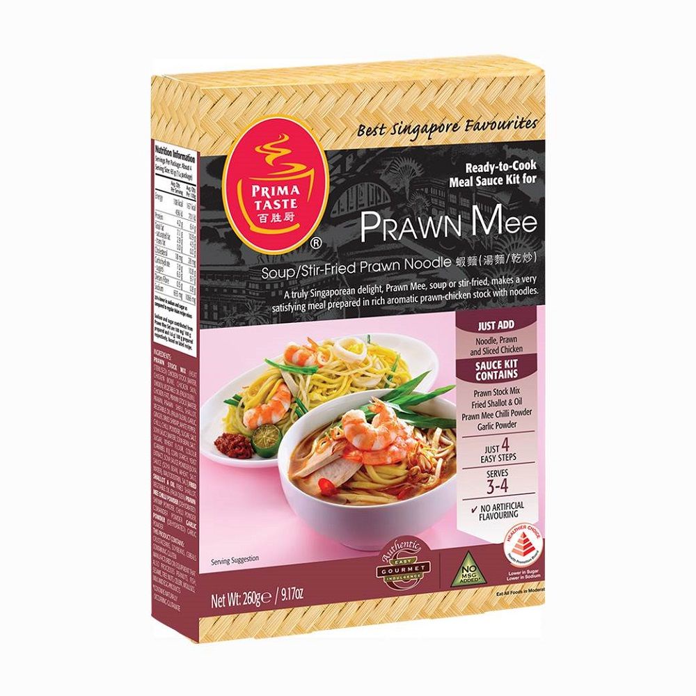 

Bumbu Prima Taste Prawn Mee Soup / Stir Fried Prawn Noodle 260 Gram