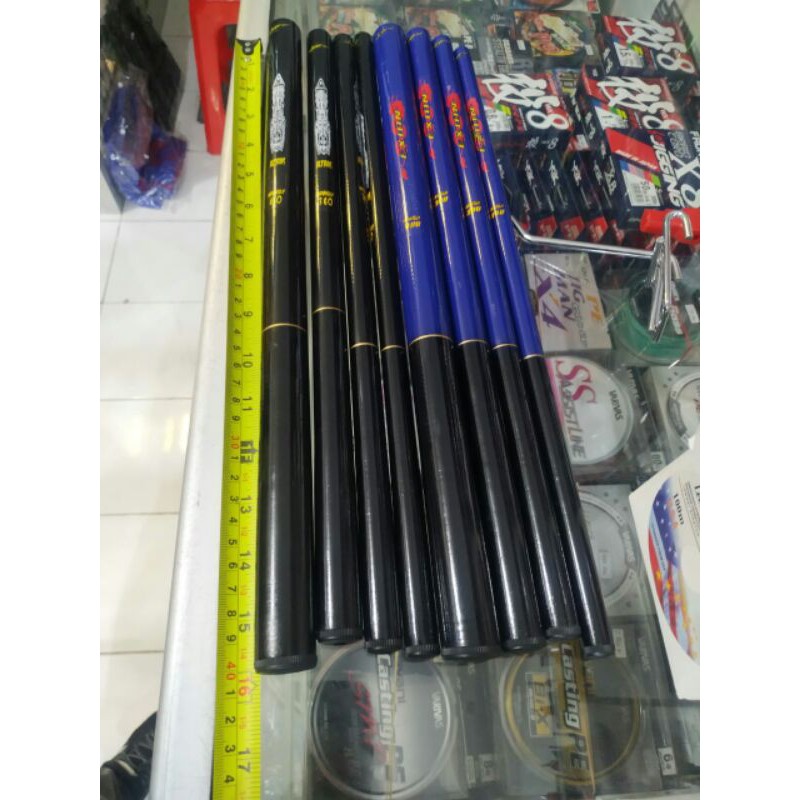 Joran Tegek ruas pendek import kuat tebal dan murah bisa masuk jok motor matic