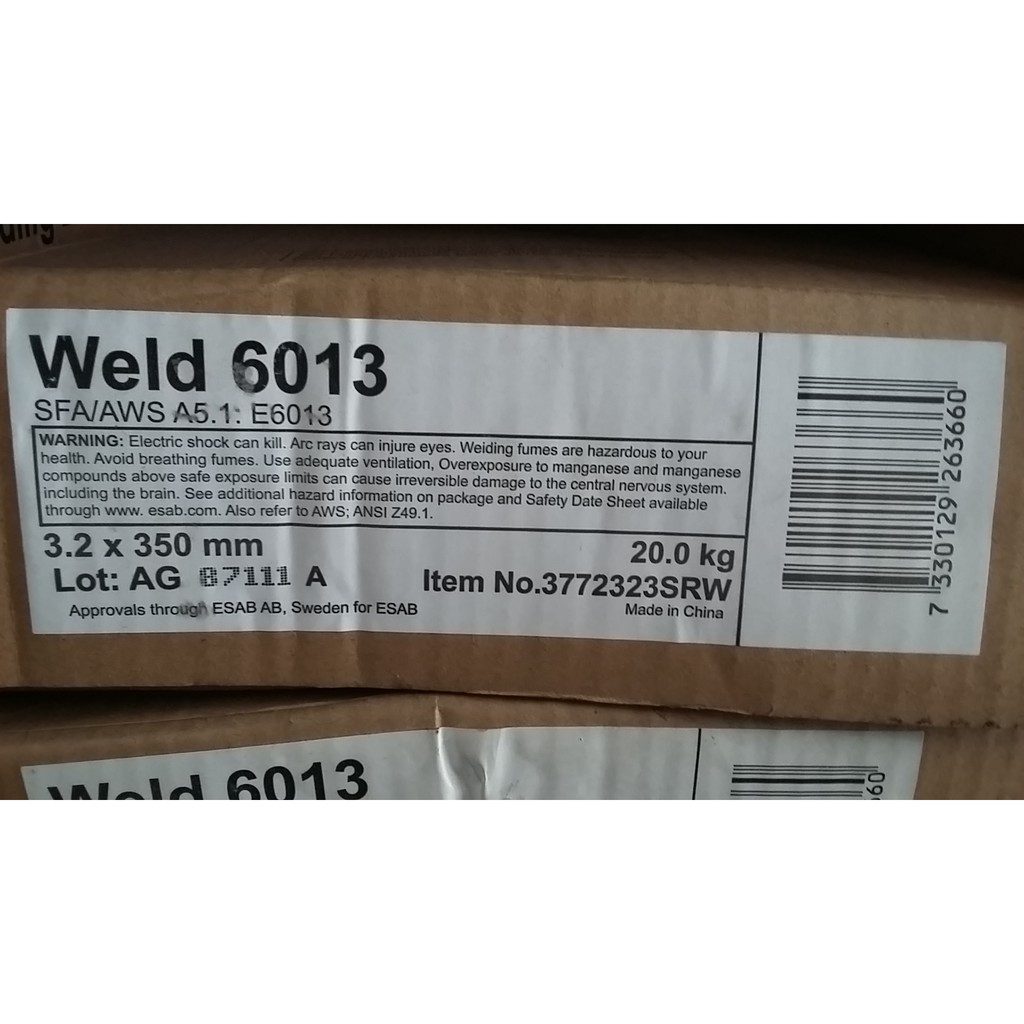 Kawat las besi ESAB WELD 6013 @3.2mm